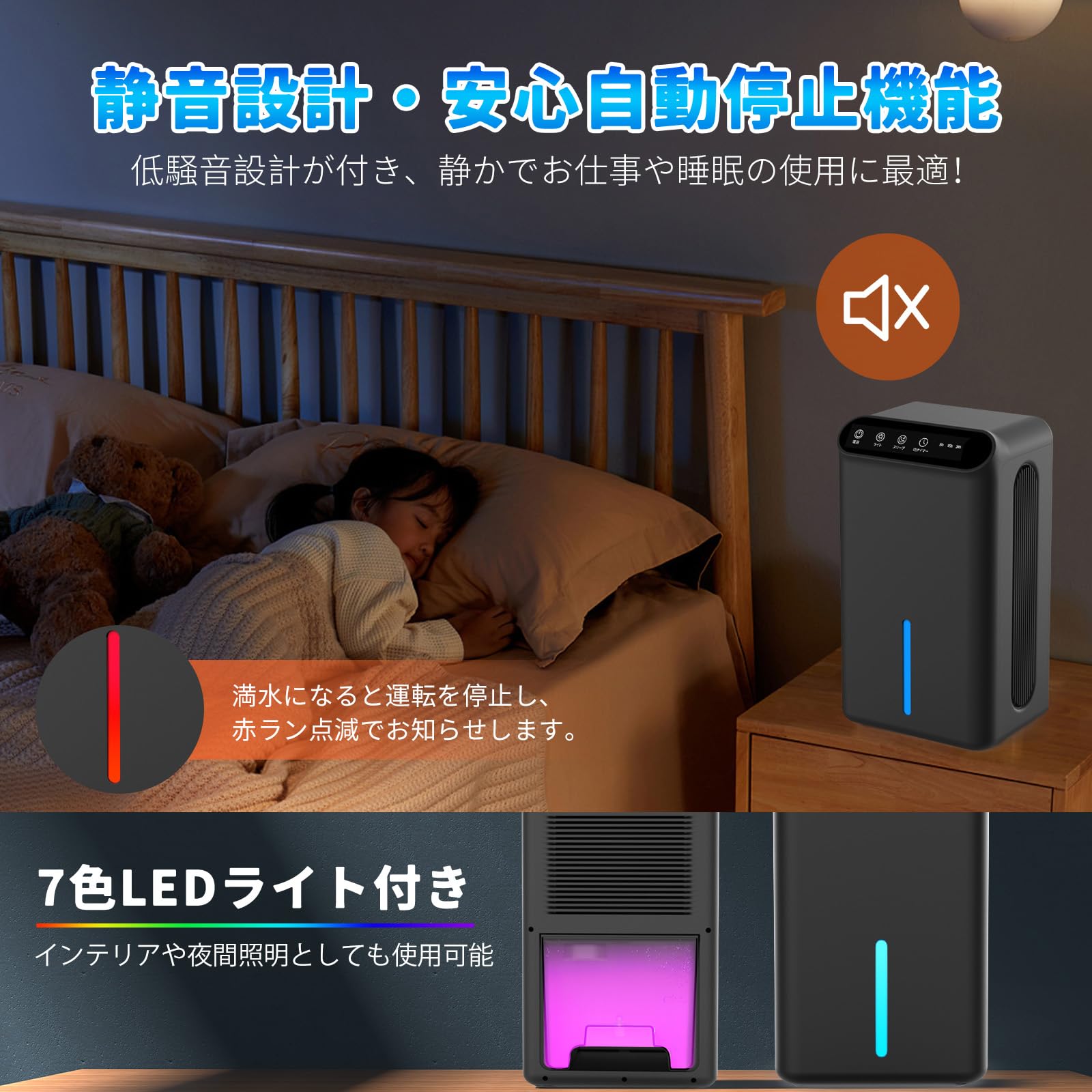 Amazon | 【2026最新進化】除湿機 小型 除湿器【新ダブルペルチェ式で